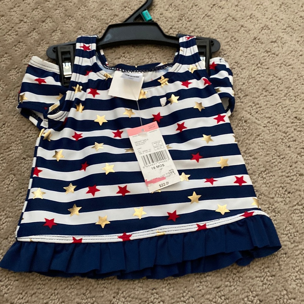 Joe boxer toddler 2 piece swim suit